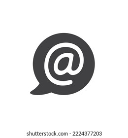 Mentions Icon Vector Illustration Eps10