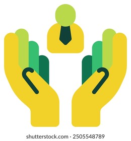 Mentor Business management icon illustration