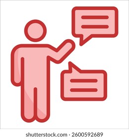 Mentor Icon Element For Design