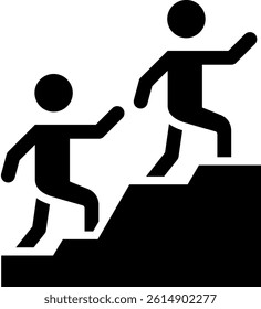 Mentor Icon Glyph Vector Illustration
