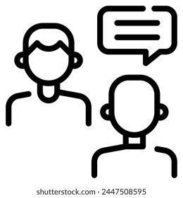 Ilustración del ícono del mentor, para el Web, App, infografía, etc