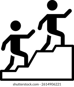 Mentor Icon Mixed Vector Illustration