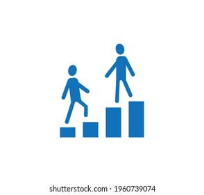 Mentor icon. Simple element illustration. mentor concept symbol design. Can be used for web and mobile.