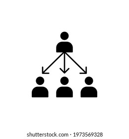 mentor icon vector illustration. mentor icon black style design. isolated on white background
