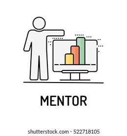 MENTOR Line icon