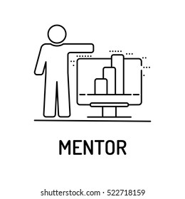 MENTOR Line icon