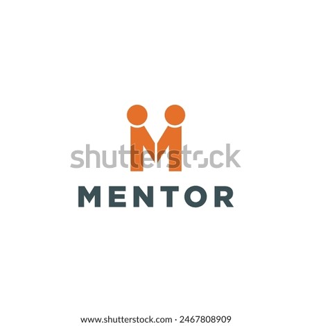 Mentor Logo Simple Modern Minimalist
