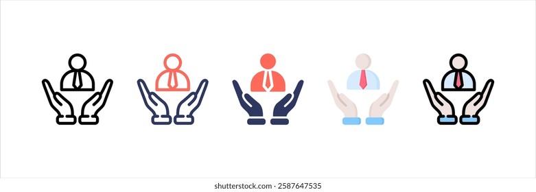 Mentor Multi Style Icon Set