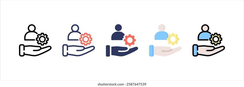 Mentor Multi Style Icon Set