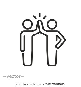 mentor support icon, help, guide, share experience, mentoring concept, vector illustration, for website, app, ui