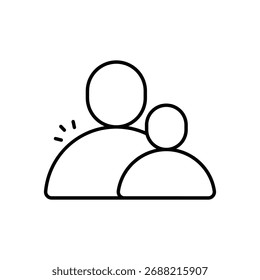 Mentor Vector icon stock illustration