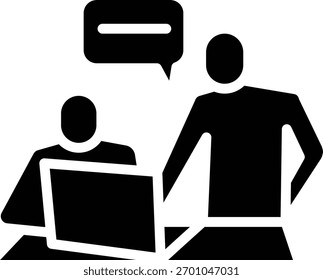 Mentor-Websymbol im Symbolstil