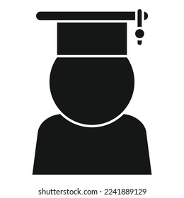 Mentor work icon simple vector. Training career. Success support