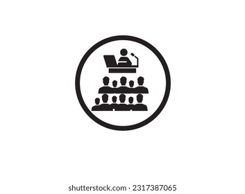  mentoring , education, meeting, conference, line icons related to training, coaching, teamwork. Outline icon collection stroke vector icon graphics design by  illustration.
