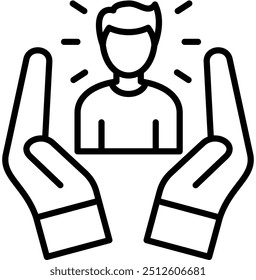 Mentoring Icon Element for Design