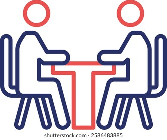 Mentoring Icon Element For Design