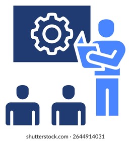 Mentoring Icon Element for Design