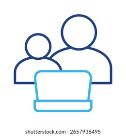 Elemento de icono de mentoría para diseño