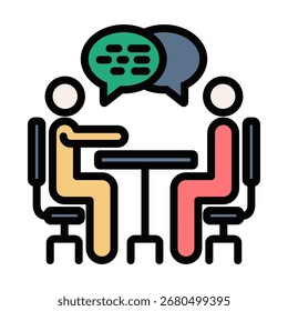 Elemento de icono de mentoría para diseño