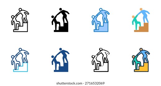 Los iconos de tutoría establecen múltiples estilos de colección. 
