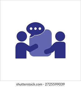 Iconos de mentoría. Ilustración vectorial de color simple