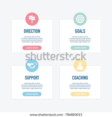 Mentoring Infographic Icons
