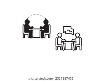  mentoring sets , education, meeting, conference, line icons related to training, coaching, teamwork. Outline icon collection stroke vector icon graphics design by  illustration.