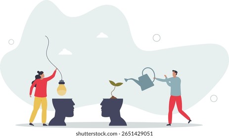 Mentorship or advice from mentor for personal development. character life .