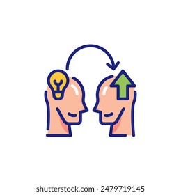 Mentorship for Charity Support Vector Icon
