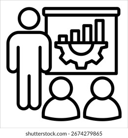 Elemento de icono de mentoría para diseño