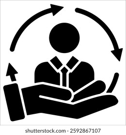Mentorship Vector Illustration Icon Collection