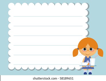 a menu
