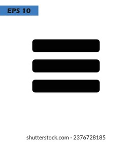 menu apps icon logo design vector template illustration