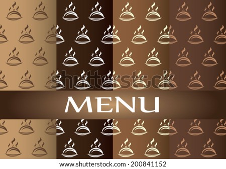 Menu Backgrounds Stock Vector Royalty Free 200841152 Shutterstock