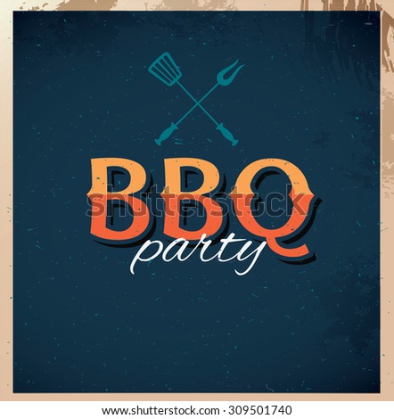 menu bbq design,vector illustration eps10 graphic