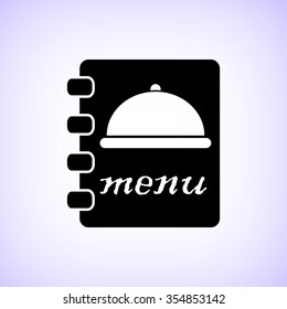 menu  - black vector icon