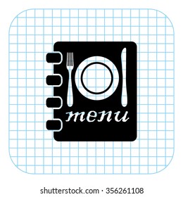 menu - black  vector icon