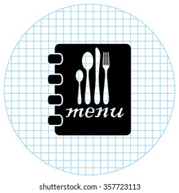 menu  - black vector icon