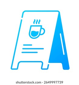 Menú. menú, café, lista, bebidas, café, opciones, tabla, orden, bebida. Ilustración de icono de Vector