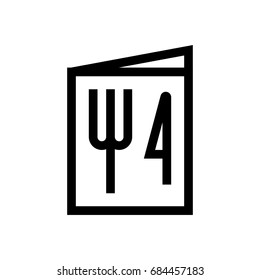Menu book icon