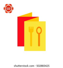 Menu Brochure Icon