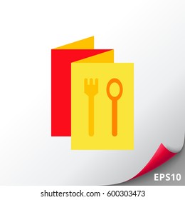 Menu Brochure Icon