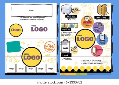 Menu menu for broth to cream. Can be used as a shop menu. Or for entrepreneurs There are both sales promotion models, different accessories will be given. You can use it as you want.