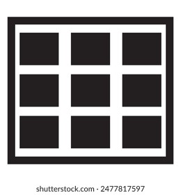 icono de Botón de menú. signo de Botón de menú e icono de símbolo. Botón de menú sobre fondo blanco.