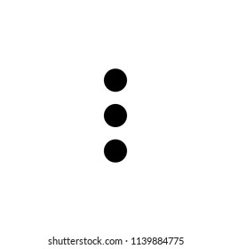 Menu button vector icon