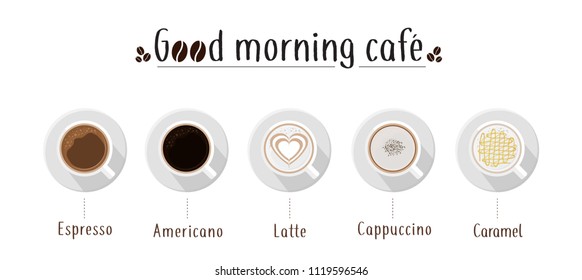 menu for the cafe, a restaurant, coffee shop. vector