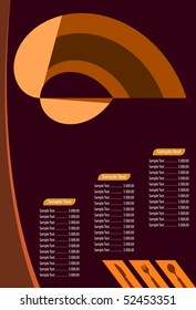 Menu Card
