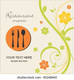 Menu card