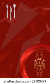 Menu Card Design template