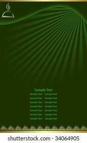 Menu Card Design template